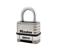 Master Lock Proseries Stainless Steel 4-digit 57mm Padlock Master Lock Multicolor