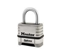 Master Lock Proseries Stainless Steel 4-Digit 57mm Padlock Multi Colour (One Size)