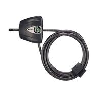 Master Lock Python 8417D Adjustable Keyed Cable Lock, Black and Silver, 1 Pack