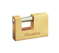 Master Lock Rectangular Solid Brass Body Shutter Padlocks