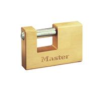 Master Lock Rectangular Solid Brass Body Shutter Padlocks