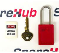 MASTER LOCK S31RED Safety Padlock (6 Pcs In 1 Box)