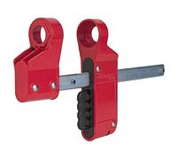 Master Lock S3922 Blind Flange Lockout Device, Small for Nut Diameter from 19mm to 28,5mm