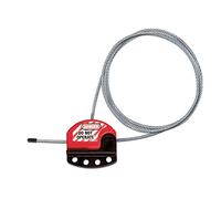 Master Lock S806 Four Padlock Lockout Hasp With Adjustable Cable 1.8M