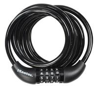 Master Lock Self Coiling Combination Cable Lock 8mm 1800mm