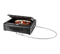 MASTER LOCK Small Travel Safe [Key Lock] [Steel Cable] - PP1KML - Small Closet Lockbox