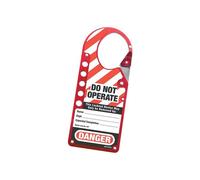 Master Lock Snap-on Hasp Lockout Labelled MLKS427