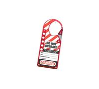 Master Lock Snap-on Hasp Lockout Labelled MLKS427