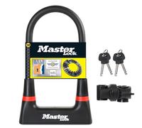 Master Lock Sold Secure Bike D Lock, Key, 210 x 104 mm