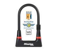 Master Lock Sold Secure Diamond D-Lock 10 X 21cm 8279EURDPRO Black