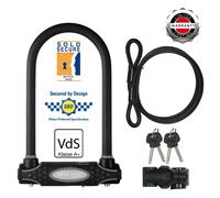 Master Lock Sold Secure Gold D-Lock + Cable 11X21X120cm 8274EURDPRO