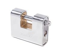 Master Lock Solid Armoured Shutter Padlock Multi Colour (80mm)