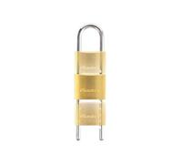 Master Lock Solid Br 50mm Padlock With Adjustable Shackle Multi Colour (One Size)