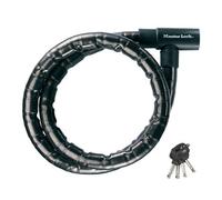 MASTER LOCK Motorbike Cable Lock [Key] [2 m Cable - Armoured Steel] [Outdoor] 8218EURDPS - Ideal for Motorbikes and Bicycles