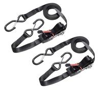 Master Lock 3066EURDAT Ratchet Tie-Down S-Hooks 4.25M 2 Piece
