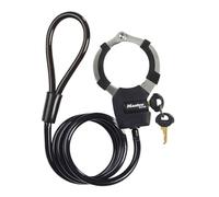 Masterlock Lock Street Cuff + Cable 8mm x 1m Key Lock One Size