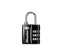 Master Lock Tsa 3-digit Combination Black Finish 30mm Padlock
