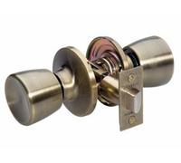 Master Lock TUO0405 Tulip Passage Door Knob, Antique Brass