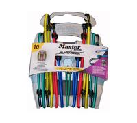Master Lock Twinwire Bungee Organiser - Pack Of 10 - Twin Wire Master Mlk3043e - bungee 10 organiser pack master lock twin wire masterlock twinwire