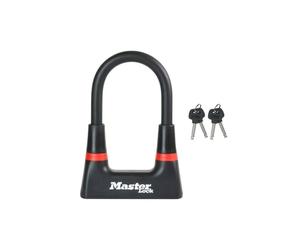 MASTER LOCK U-lock - Mini U - Hardened steel - Protection against picking - Leisure cycling