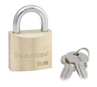 Master Lock V Line 30mm Key Type 142 Brass Padlock Keyed Alike