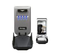 MASTER LOCK Wall Mounted Light Up Dial Key Safe, Medium 72 x 126 x 52 mm, Outdoor, Mounting Kit, for Home Office Industries Vehicles