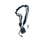 900mm x 6mm Black Master Lock Street Flexium Chain With 40mm Weather Tough Padlo