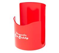 Master Magnetics 07582 Magnetic Cup Caddy, 3.25" Inner Diameter, 4.625" Height, Red