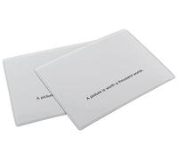 Master Magnetics ZGPHP3.5x5MW-CX25 Flexible Magnetic Envelopes - Clear Plastic with Magnetic Backing, Width 9 cm, Height 5 cm, White Background (Pack of 25)