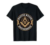 Master Mason Brotherhood Masonic Emblem T-Shirt