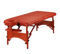 Master Massage 70cm Fairlane Portable Massage Therapy Beauty Bed Couch Table Package in Cinnamon