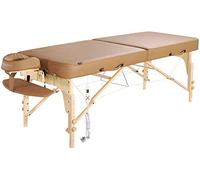 Master Massage 71cm Phoenix Heating Top Portable Massage Table with Built-in Heating Pad Therapy Couch Lash Bed Massage Couch Package SPA Salon Facial Beauty Bed(UK Plug), Otter