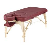 Master Massage 76cm Eva Portable Pregnancy Massage Table for Female Clients and Obese Individuals, Spa Salon Facial Bed for Pregnant Women- Multi Functional (Burgundy)