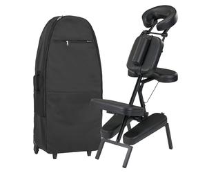 Master Massage Apollo Professional Portable Massage Chair in Black