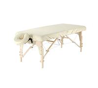 Master Massage Dignity & Luxury Microfiber Table Cover Set 2 Piece Set Nature - Machine Washable- Sand Colour