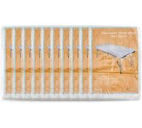 Master Massage Disposable Exam Table Covers, White (Flat - 100 pcs)