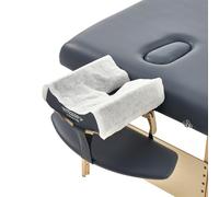 Master Massage Disposable Face Cushion Covers for Massage Couches (100 Pack), White