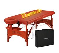 Master Massage Fairlane TT Thermal Top Lash Bed, Spa Couch in Cinammon, 71cm Width, Heating Top Portable Massage Table