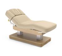 Master Massage Heather 78cm, 10cm Thick Foam, Highly Adjustable Dual Pedestal Medi-Spa Stationary Electrical Bed