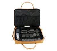 Master Massage Hot Stone Massage Heater Bag with Adjustable Temperature Control, Portable Spa Stone Warmer for Massage Stones & Towels