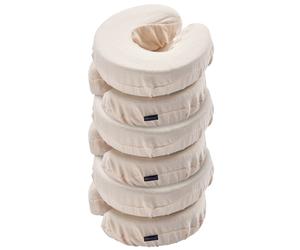 Master Massage Machine Washable 100 Percent Cotton Face Pillow Covers, Pack of 6