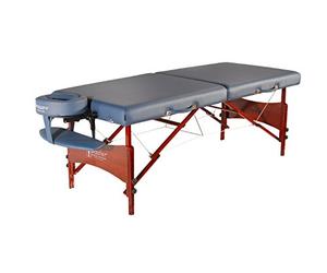 Master Massage Mater Basic Newport Portable Massage Table, 70 cm, Royal Blue
