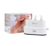Master Massage Patent Convenient 3-Bottle Automatic Massage Oil Warmer Heater for Salon SPA Massage Body Therapy, White