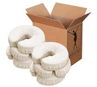 Master Massage Pillow Covers for massage table, 6/Pack, White