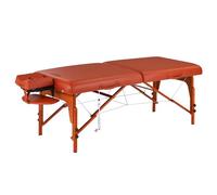 Master Massage Santana TT, 7.6CM Foam Portable Massage Table, Tatto Couch, Spa Table, Heating Top 71cm Massage Table in Mountain Red
