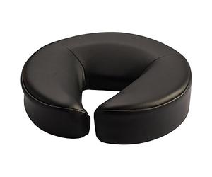 Master Massage Standard Face Down Face Cushion Face Pillow Headrest, Black