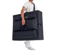 Master Massage Universal Size Portable Massage Table Carry Case with 5 Pockets for All Brands, Oversized Carrying Bag for Foldable Massage Couch-Fits 63-82cm Width Folding Massage Table- Black.