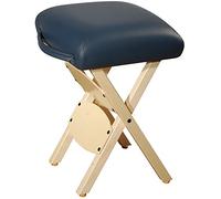 Master Massage Wooden Handy Stool Folding Massage Stool Stepping Stool Chair (Royal Blue)