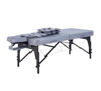 Master MassageBristol Dove Grey Airwave Full Body Stretching Table, 76cm, Portable Airwave, Airbag Table with 3D Lumbar Traction for Prossional and Home Use.