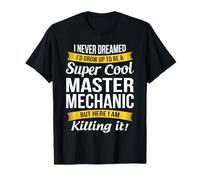 Master Mechanic Tshirt Funny Gift T-Shirt